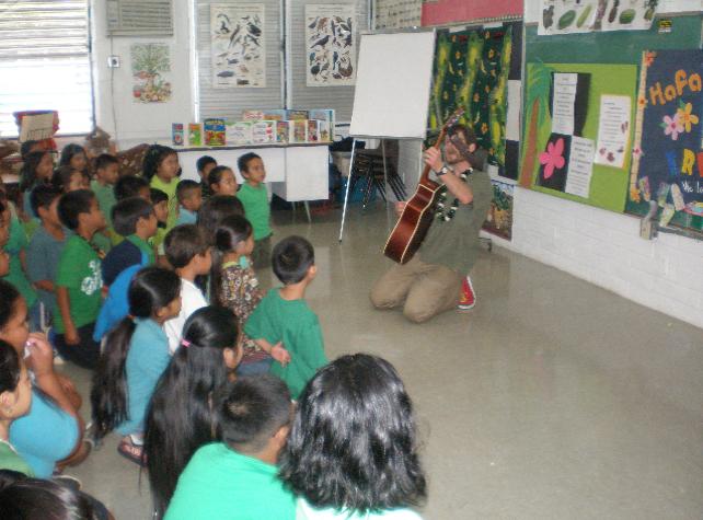 Guam IRA Author Visits Archive Author Eric Ode is a Hit
