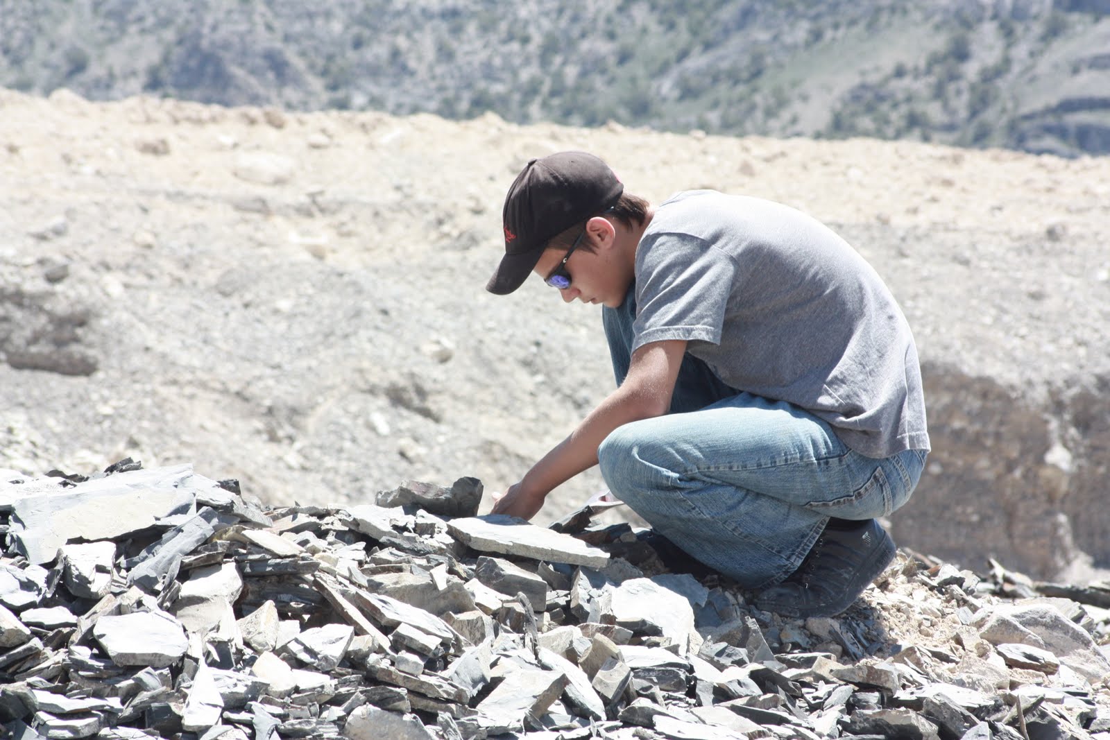 gravesRVtrip New Dig Fossils, Utah