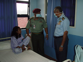 Marciela was isolated. She was treated for Tuberculosis in HUKM. October 2006