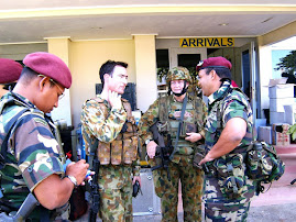 Malaysian Army just arrived in Dili Airport