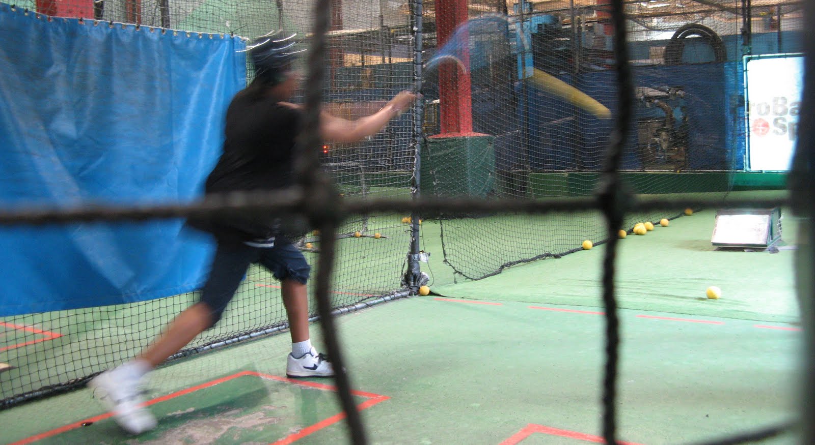 The Ultimate Stay(suffo)cation Hitting the Batting Cages at Chelsea Piers