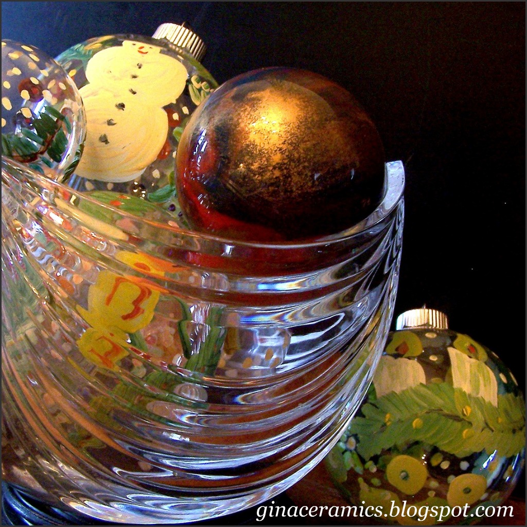 Contemporary christmas trees Art and Alfalfa: Hand Painted Christmas Ornaments