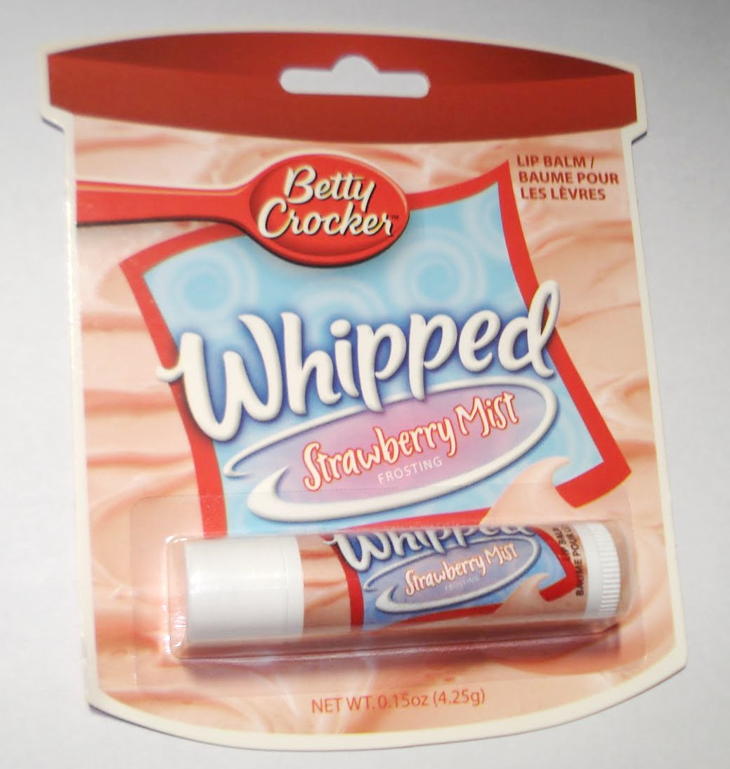 cutiesandsweeties Betty Crocker Whipped Strawberry Mist Frosting Lip