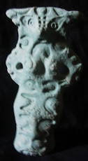 VILA/ A figurative ceramic sculpture rooted in images of Bird Woman from ancient Eastern Europe