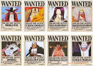 One Piece Bounty (Harga Buronan Pemerintah) ~ zOneTinUe