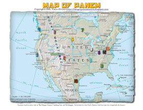 Another Map of Panem www.hungergameslessons.com