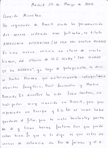 Fantaterror Horror from Spain Letters from Naschy Fantaterror Horror from Spain Letters from Naschy