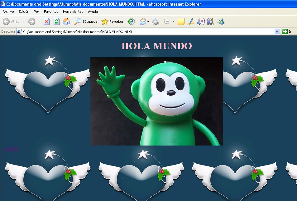 MANUAL DE PROGRAMACION DE HTML: (BACKGROUND)