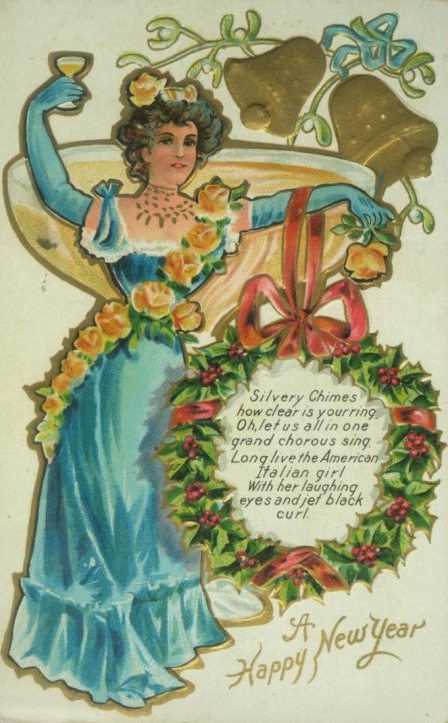Moody Mommy's Marvelous Postcards Blog: Moody Mommy's Vintage New Year ...