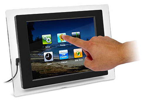 Cool Digital Photo Frame - iGala Wi-Fi Linux Touchscreen