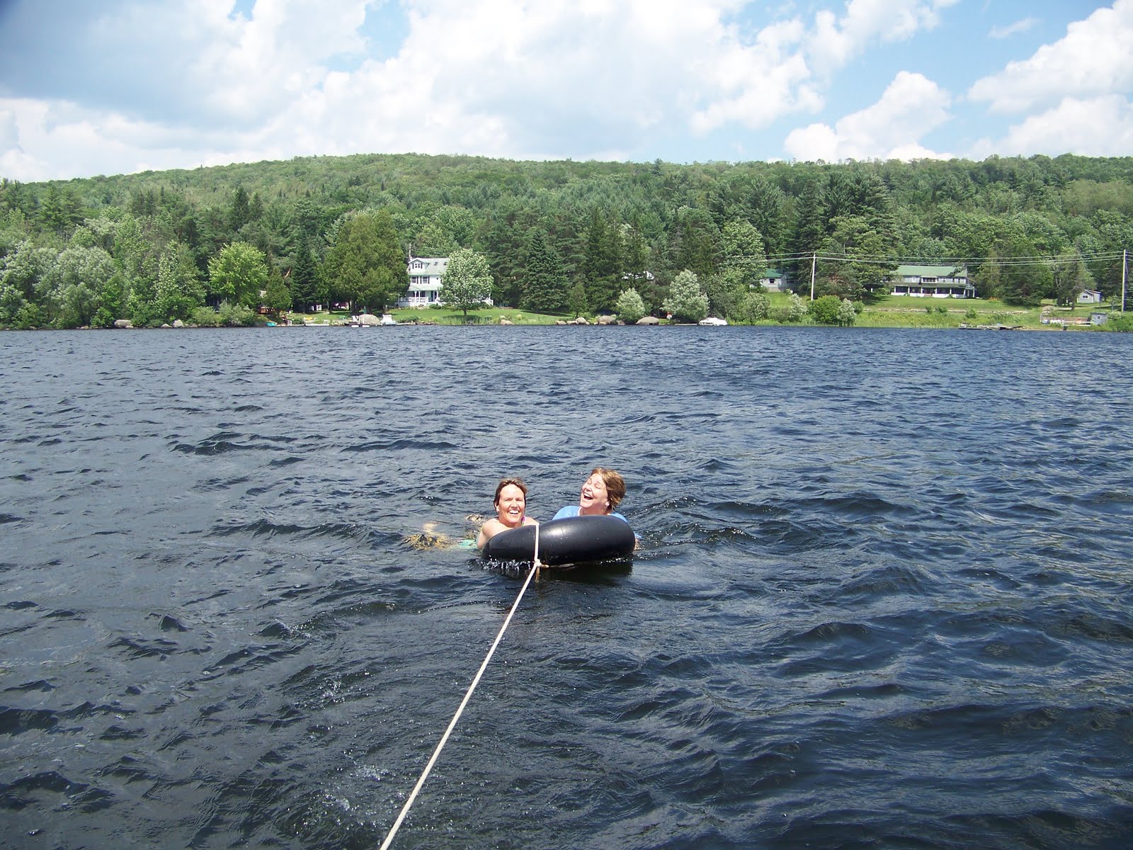 safari Chateaugay Lake family reunion