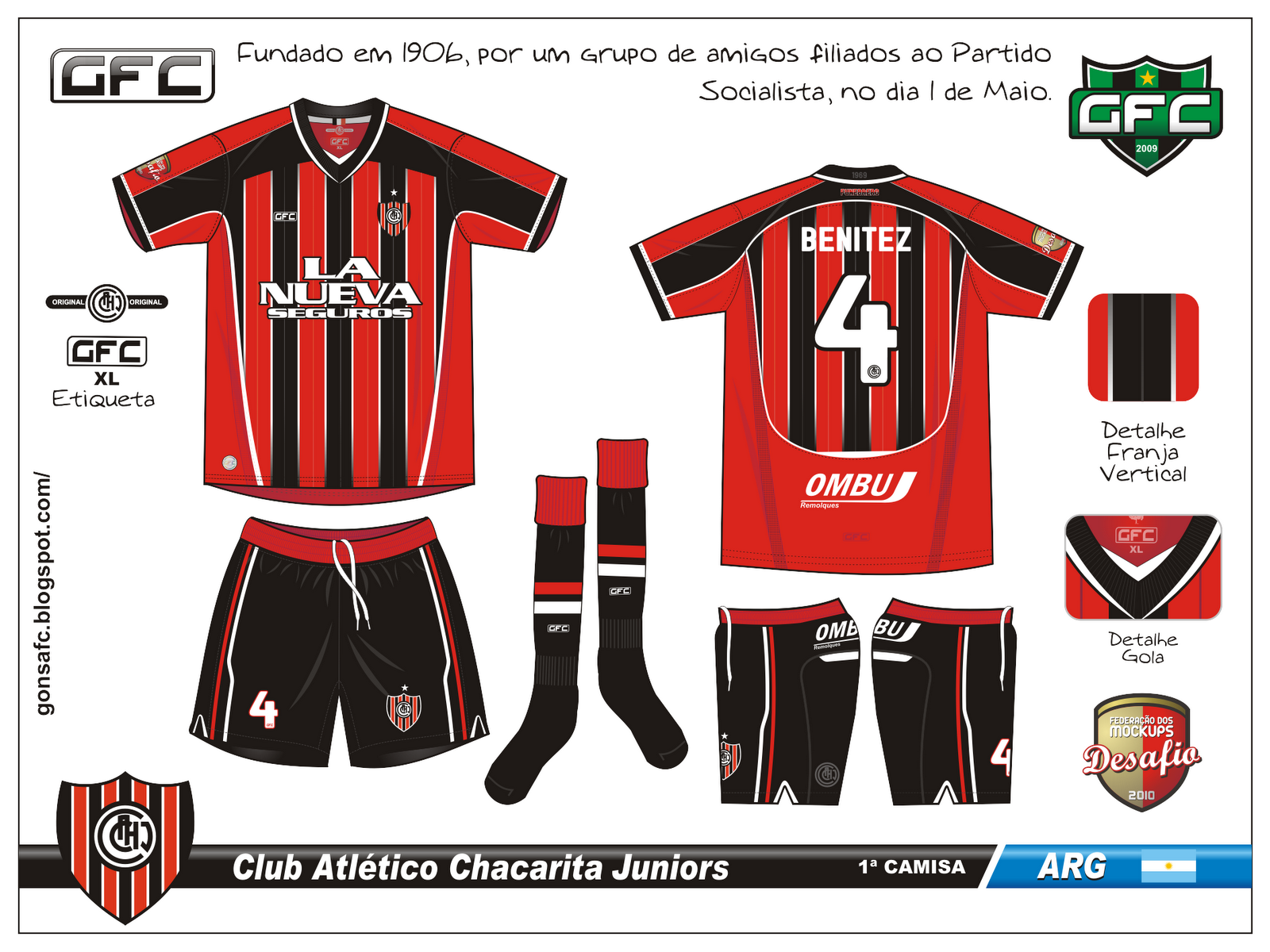 Gonsa Futebol Clube [DESAFIO] Club Atlético Chacarita Juniors