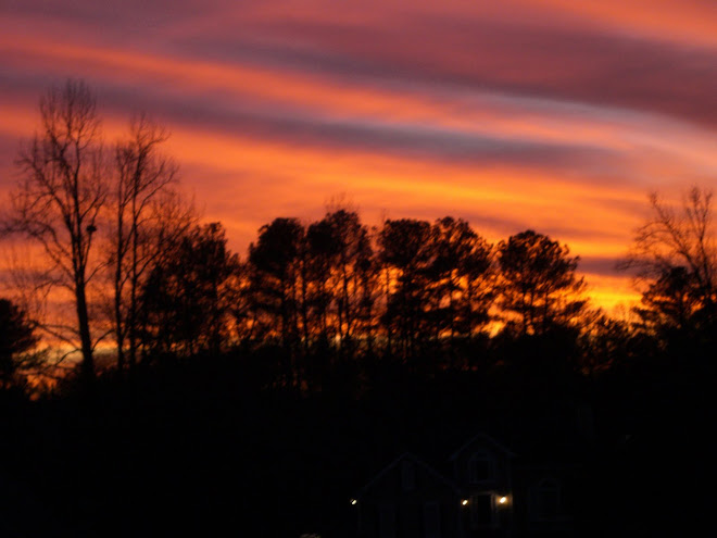 Amazing Sunset From My Front Porch