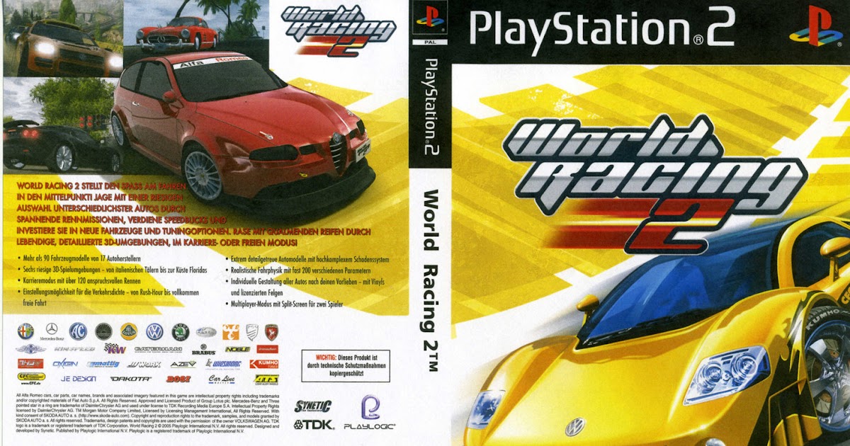 CAPAS PARA PLAYSTATION 2: World Racing 2