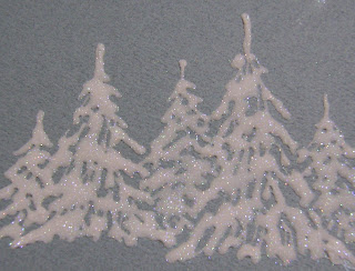 From My Craft Room: Tutorial - Snow-covered fir/pine trees