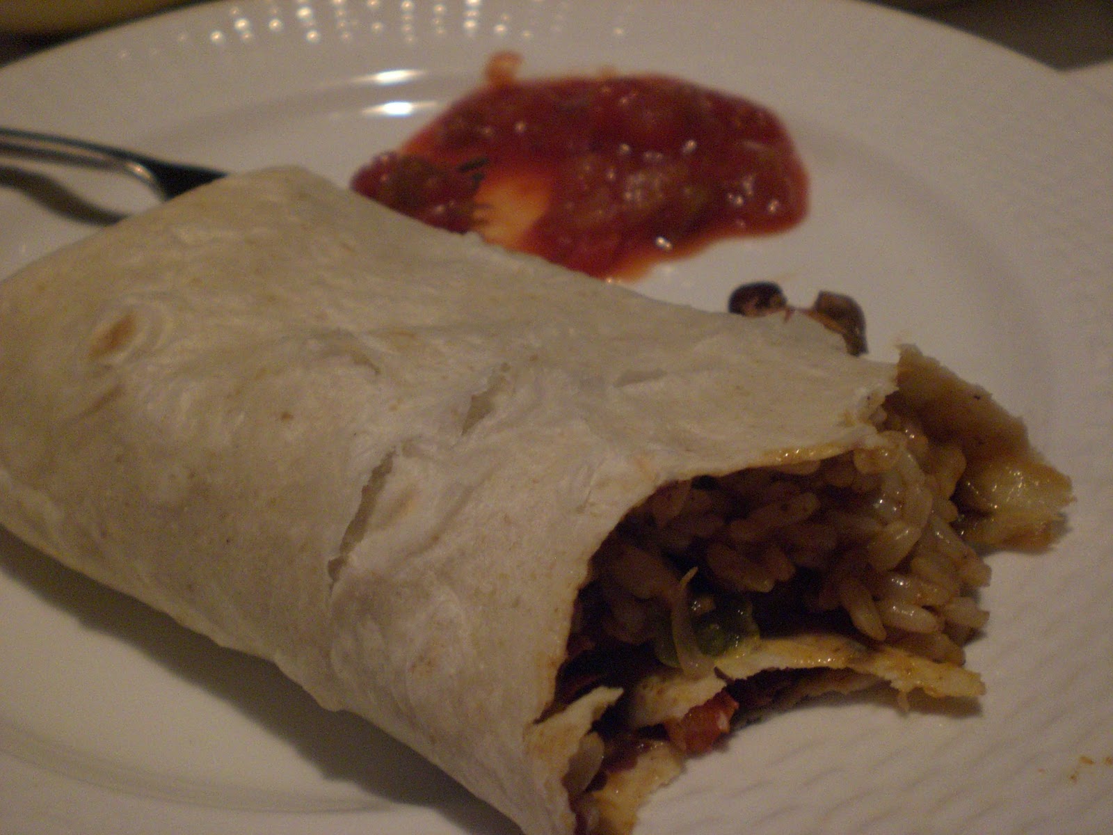 i make good food. spicy turkey burritos!
