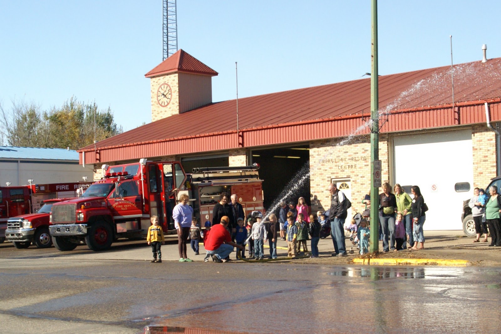 A Little Dirt Never Hurt A visit to the Fire Hall