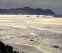 South East Cape following storm, mid-2005