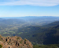 Huon Valley from Collins Bonnet summit - 11 May 2007