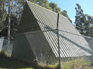 Former cosmic-ray observatory, Mt Wellington, Tasmania.