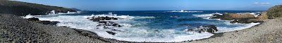 Rocky bay near Hen and Chicken Rocks on Bruny Island's Labillardiere Peninsula - 20th Oct 2007