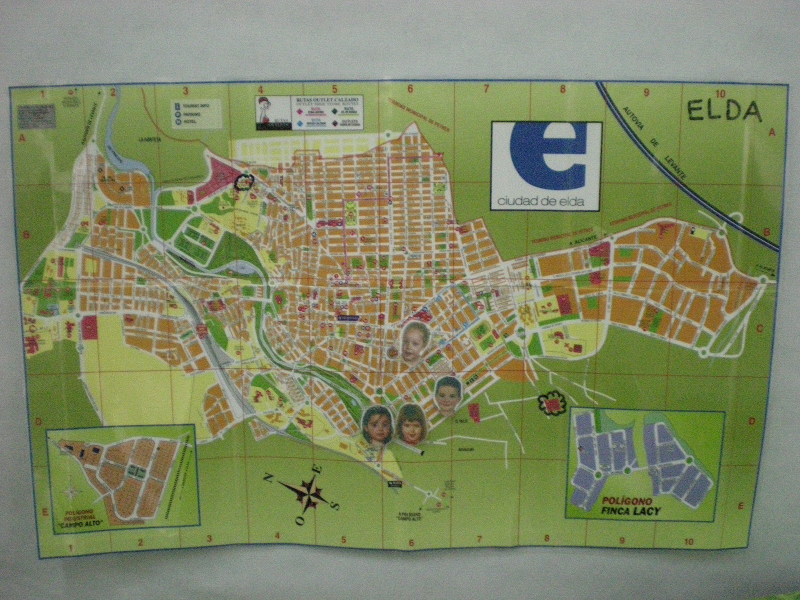 SOLETES: EL PARQUE DE BOMBEROS, EL COLE Y MI CALLE EN EL MAPA DE ELDA