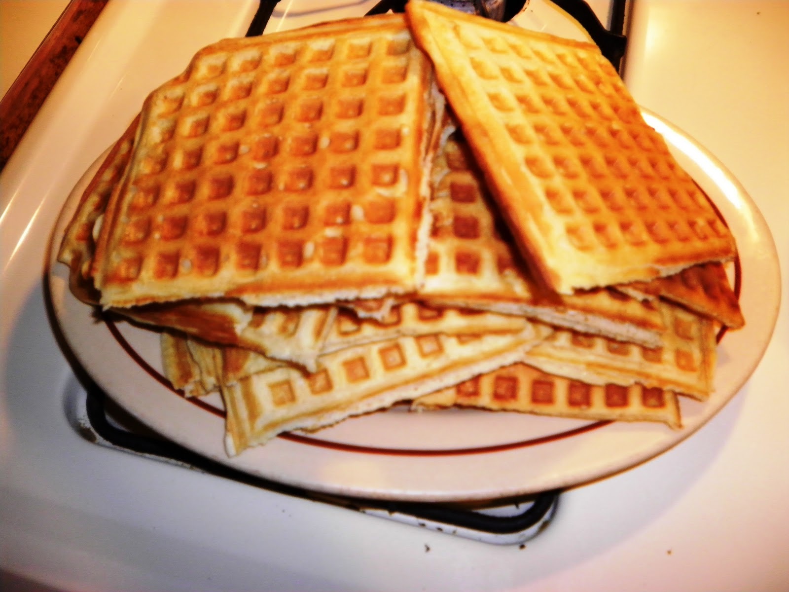 Simply Self Sufficiency: Almond Waffles