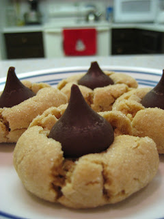 Christmas Cookies 2008: Peanut Butter Blossoms