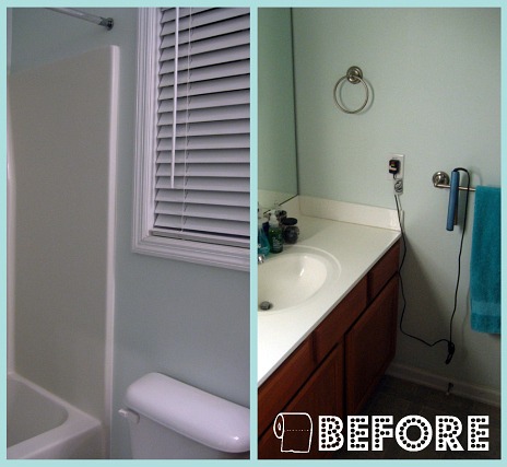 Peas and Crayons: Modern Meets Vintage - Master Bath Makeover