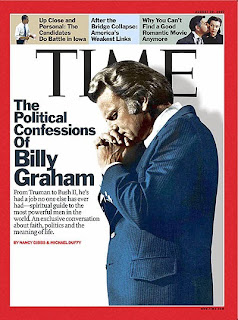 Billy Graham on TIME cover