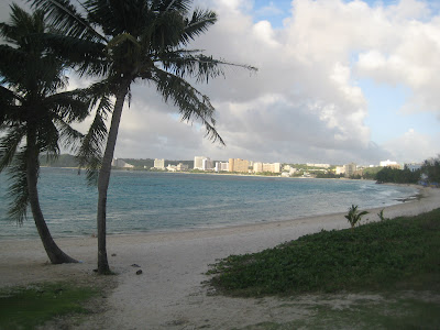 Guam beach scene