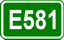 Road Е-581