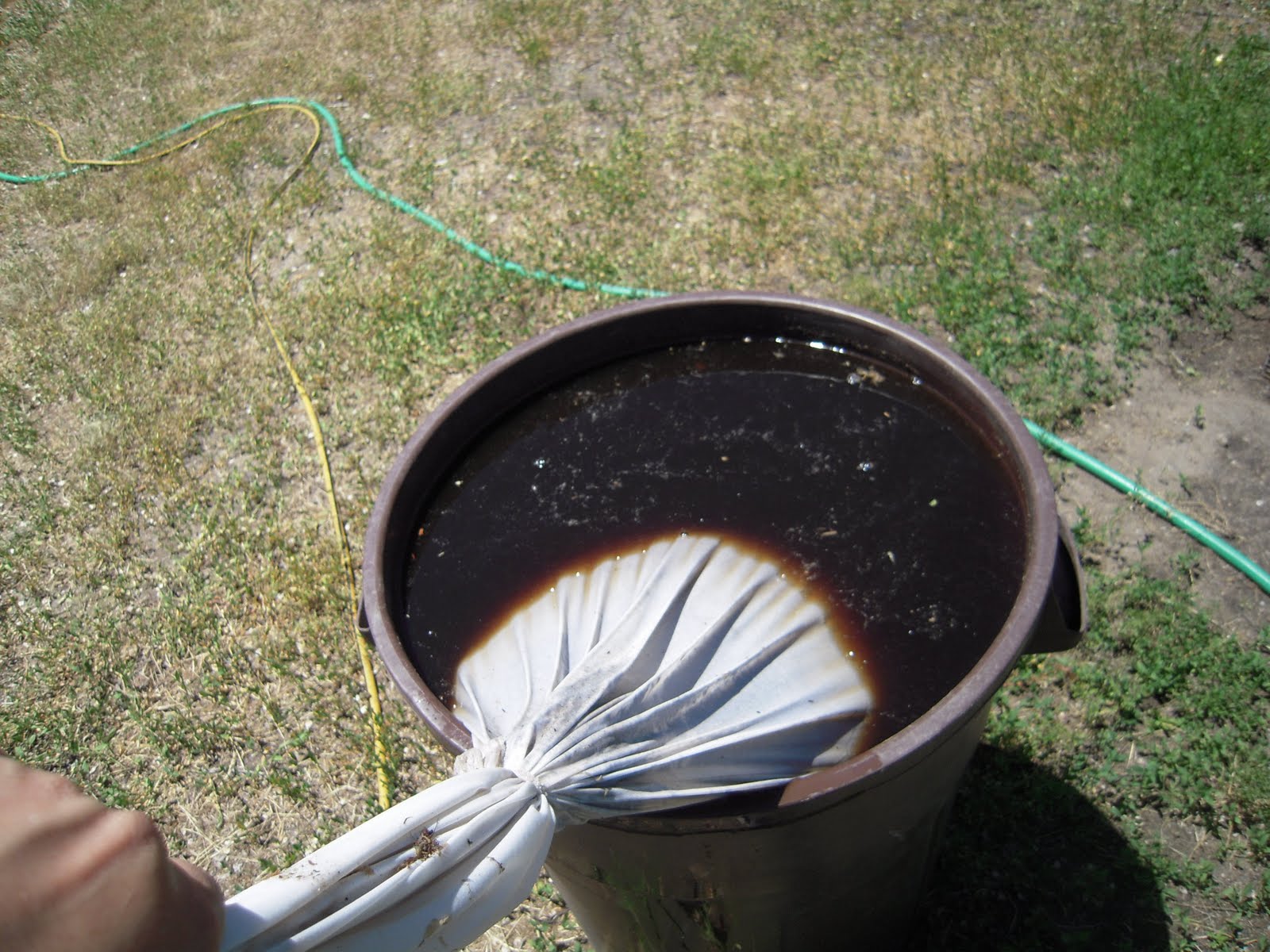 The Garden Inventors Tips, tricks & original ideas Tea Bag Fertilizer