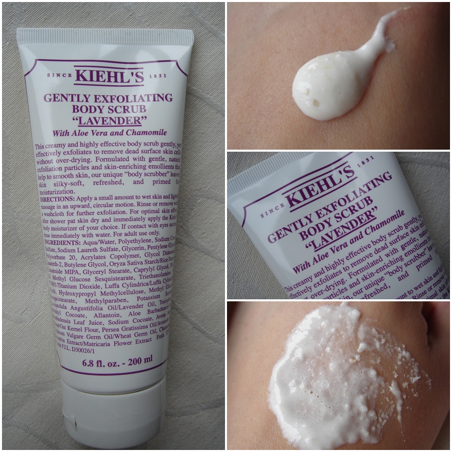 KIEHL'S GENTLY EXFOLIATING BODY SCRUB LAVENDER BeautyLoves