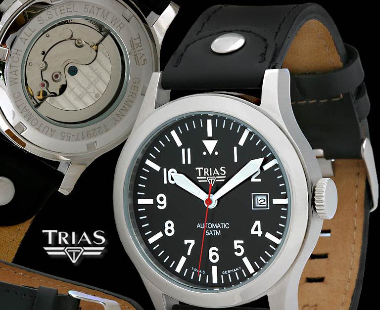 Germany watches TRIAS Pilot Military Automatic watch