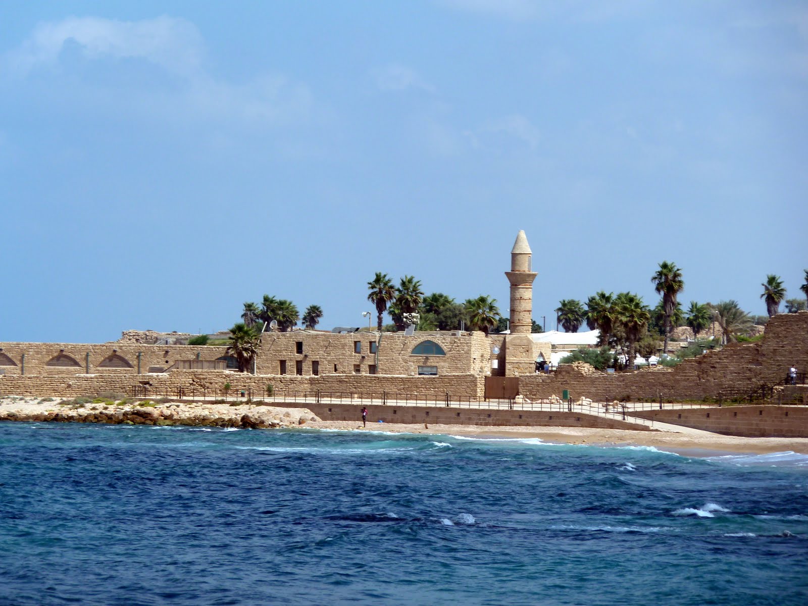 The Bruner Family Journey: Caesarea - A Tourist Paradise