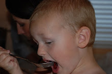 Open wide Trevor! Anything on that fork?!