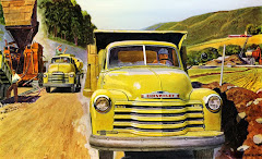 53 Chevy Dump Truck and Chevy COE