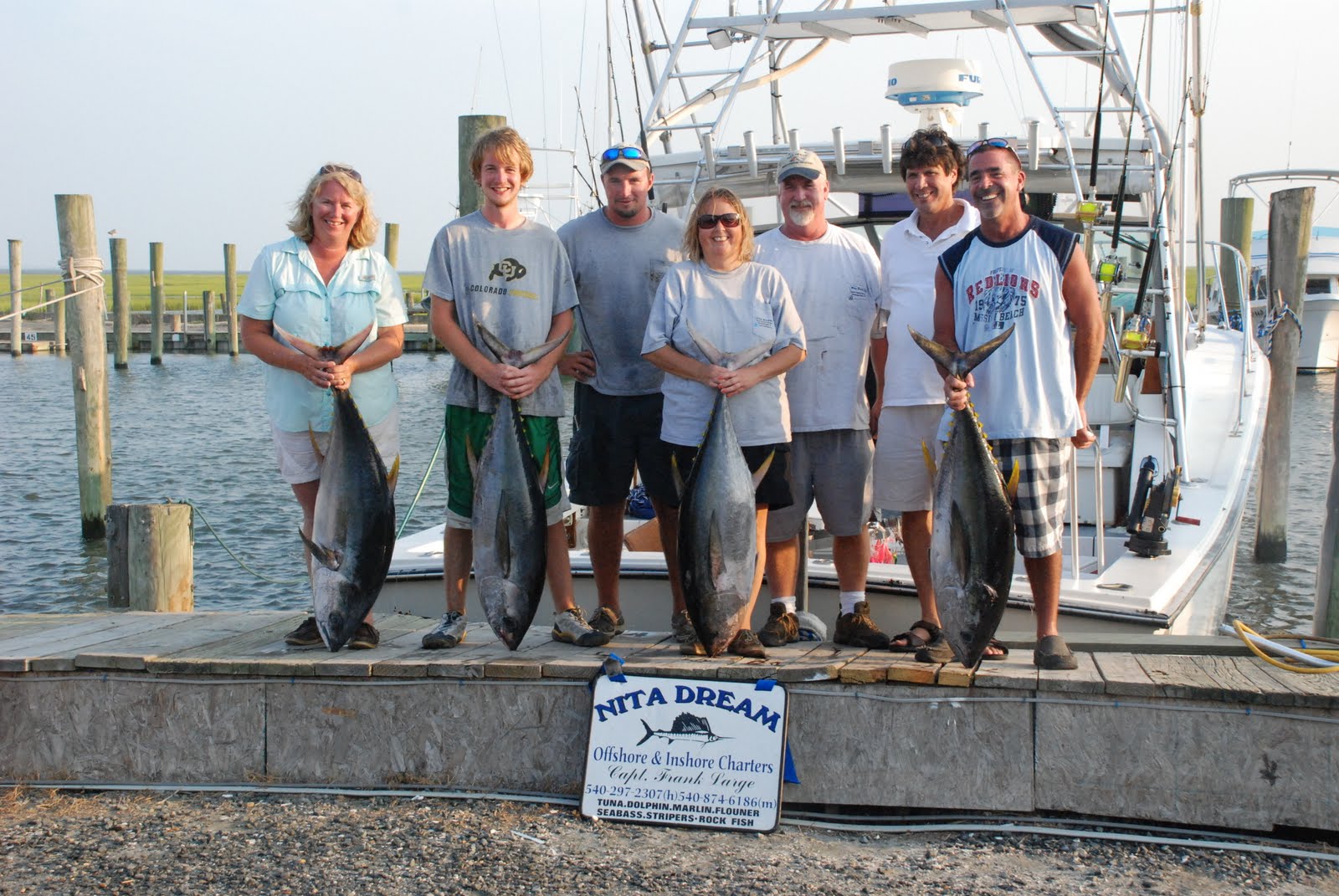 FishWach Wachapreague Fishing Report Nita Dream at the ESMC Tournament