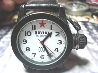 esse é 10!: relógios soviet