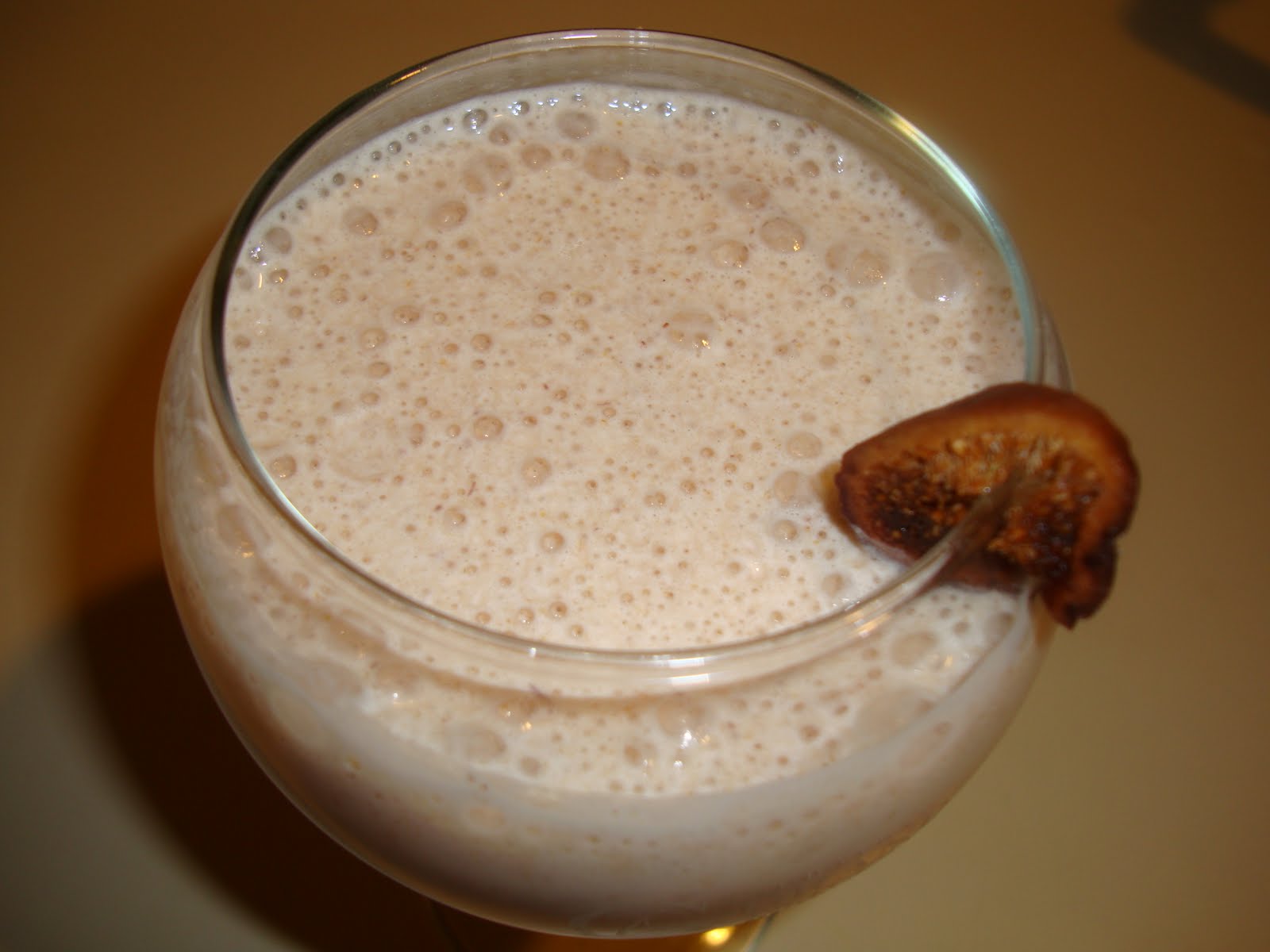 My experiments with cooking Fig Milk Shake