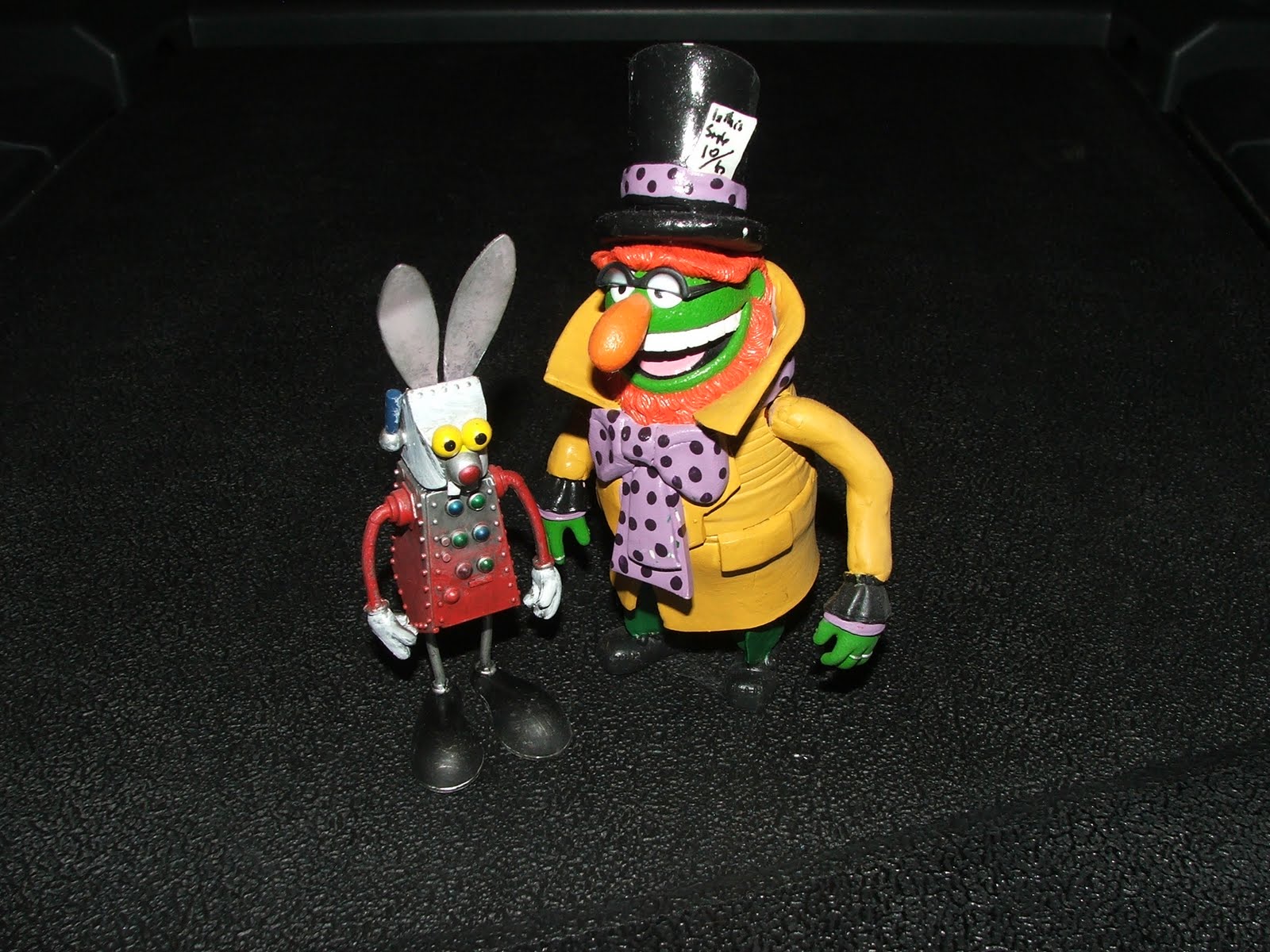 Quinnarama: Muppet Batman: Mad Hatter, Riddler, Ra's Al Ghul, Scarecrow