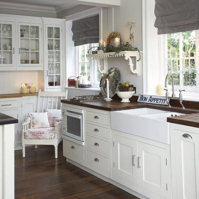 Una cucina bianca - Shabby Chic Interiors Una cucina bianca - Shabby Chic Interiors