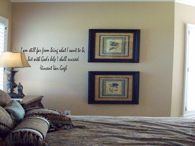 Touch of Beauty Designs: Van Gogh Quote