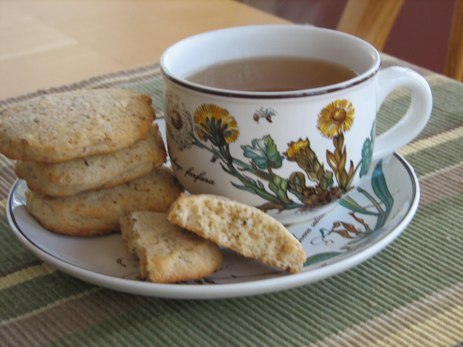Feeding Four Almond & Anise Tea Cookies