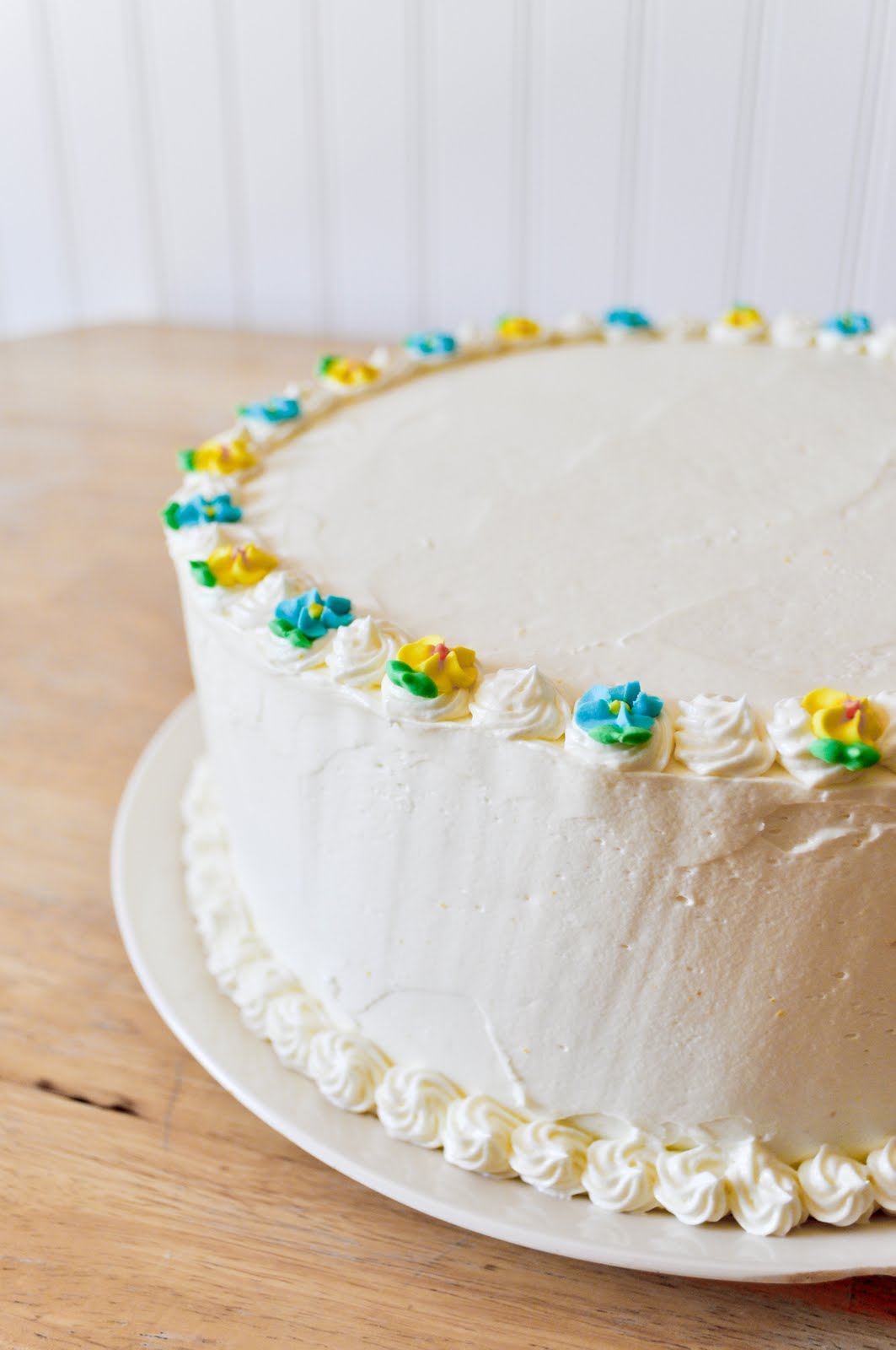 bake! Chocolate Cake with Orange Buttercream
