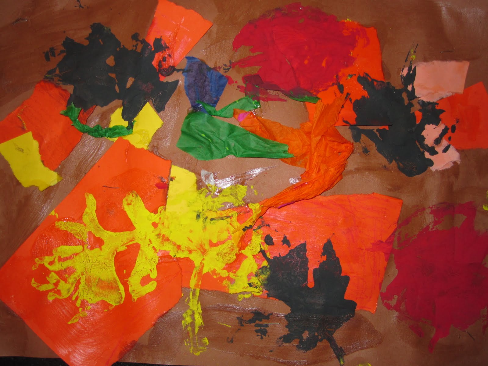 Cogburn Woods Artworks Kindergarten Texture Prints