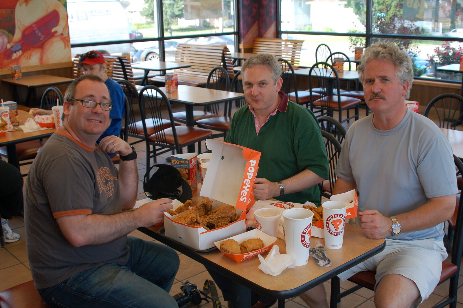 [Dan+Mark+and+Glenn+eating+Popeyes+fried+chicken+in+Topeka+Kansas+(1).JPG]