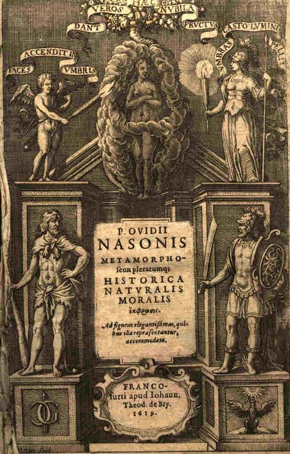 Edición ilustrada de Ovidio de Matthaeus Merian  (1593-1650), Frankfurt 1619