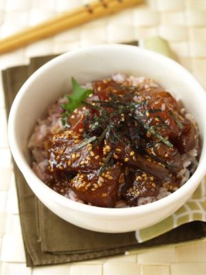 [090621-KoreanCoffeeTunaBowl.jpg]